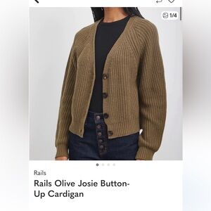 Rails cardigan